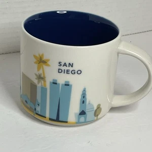 Starbucks Kaffee San Diego You Are Here Mug Tasse 14 Oz 2013 Tee California - Bild 1 von 7