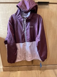 Columbia Women’s Lined Windbreaker Size 3X NWT - Picture 1 of 9