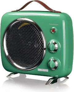 Ariete Termoventilatore Stufa elettrica Potenza 2000 W Termostato Verde Vintage - Foto 1 di 3