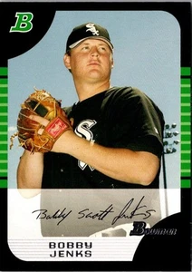 2005 Bowman Chrome Draft Picks & Prospects Bobby Jenks #BDP160 Chicago White Sox - Picture 1 of 2