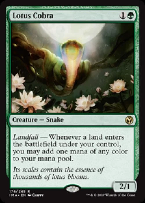 MTG English Lotus Cobra NM Normal Iconic Masters - Image 1 of 1