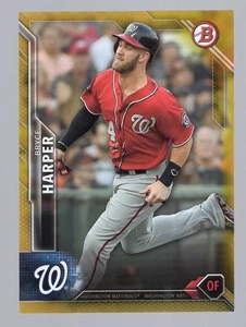 Bryce Harper 2016 Bowman Gold #29/50 **Nationals/Filadelphia Phillies** #100 - Imagen 1 de 2