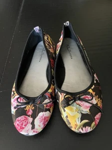 CL by Laundry Schuhe Damen 8,5 Ballerinas Blumendruck Slipper Freizeit Low Top - Bild 1 von 11