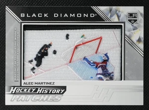 2024-25 Black Diamond - Alec Martinez - Hockey History Patches - Picture 1 of 2