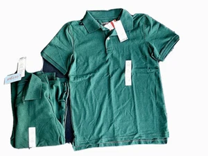Forest Green Uniforms 3 Shirts Sz L(12/14) Collared Short Sleeve NEW W/Tags -A6 - Picture 1 of 8