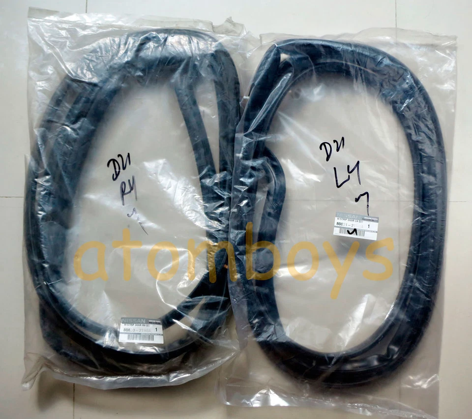 PARA NISSAN DATSUN Pathfinder carrocería dura D21 PUERTA DE RECOGIDA RESISTENTE AL CLIMA SELLO DE GOMA Foto 1 de 4