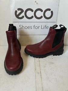 Ecco Tredtray Chelsea Leather Boots Size UK 3.5 EU 36 - Picture 1 of 14