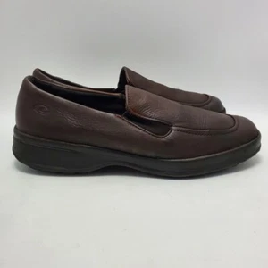 Zapato Mocasines Dexter Confort Cuero Marrón Informal Negocios Sin Cordones Talla 9.5 M - Imagen 1 de 10