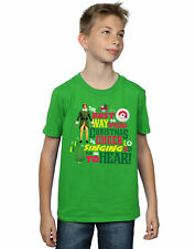Elf niños Christmas Cheer Camiseta 9-11 Anos verde irlandés