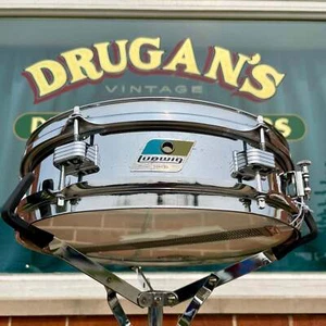70er Jahre Ludwig 3x13 Nr. 405 Piccolo Snare Drum Chrome - Bild 1 von 15