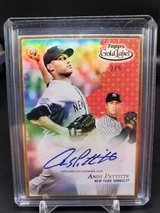 2017 Topps Five Star Andy Pettitte Red Framed Auto /5 New York Yankees FA-AP - Picture 1 of 2