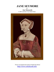 JANE SEYMORE - cross stitch chart - Picture 1 of 2