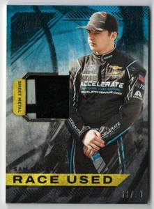 2023 PANINI PRIME RACING RACE-USED SHEET METAL #RU-SMA SAM MAYER /99 - Picture 1 of 1