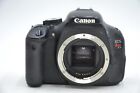 (FOR PARTS/AS IS) Canon EOS Rebel T3i 18.0MP DSLR Camera See Description