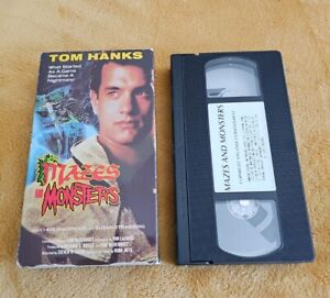 Mazes and Monsters (VHS 1982/1995) Tom Hanks Fantasy Sci-Fi Vintage