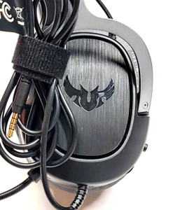 Asuf Tuf Gaming H3 Gun Metal Head Phones 3.5mm Discord Team Speak - Picture 1 of 15