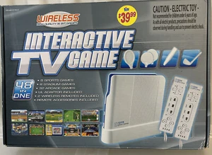 Excite Wireless Interactive TV Game (48 Games In One) 32 Arcade Games Read - Picture 1 of 3