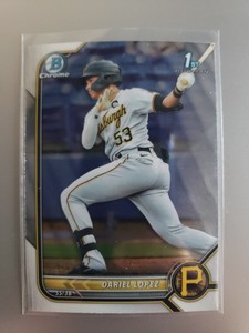 2022 Bowman Chrome Prospect Daniel Lopez #BCP-56