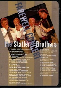 The Statler Brothers - Farewell Concert (DVD, 2003) - Foto 1 di 1