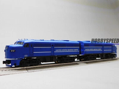 LIONEL U.S. MARINE CORPS LEGACY FA-2 AA DIESEL LOCOMOTIVES O GAUGE 2333050 NEW - Image 1 of 4