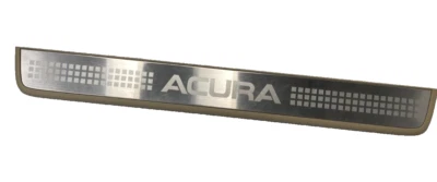 04-08 Acura TSX Porta Frontal Esquerda Peitoril Peitoril Acabamento Arranhão Placa OEM 84202-SEA-0030 - Imagem 1 de 4