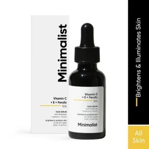 Minimalist 16% Vitamin C Serum With Vitamin E & Ferulic Acid For Advanced - 20ml - Picture 1 of 8
