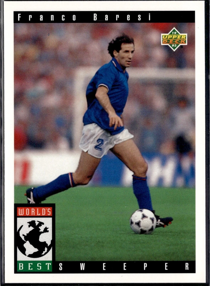 Tarjeta individual de vista previa de la Copa Mundial 1993 Upper Deck (Eng/Spn) (1-165) Foto 1 de 1