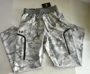 Pantalones cargo Under Armour UA Sportswear con estampado Wvn para hombre medianos grises camuflados nuevos - Imagen 1 de 2