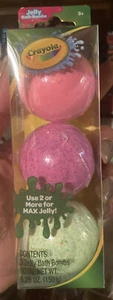 Bomba da bagno gelatina Crayola 3 pezzi età 3+ 5,29 fl oz - Foto 1 di 2