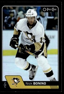 2016-17 O PEE CHEE BLACK RAINBOW FOIL /100 Nick Bonino Pittsburgh Penguins #189