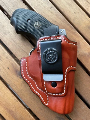 Coldre interno térmico verão Desantis para revólveres S&W J quadro destro bronzeado - Imagem 1 de 3