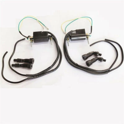Juego de 2 bobinas de encendido duraderas 12 V para Kawasaki KZ Suzuki GS Honda CB 650 750 900 Foto 1 de 4