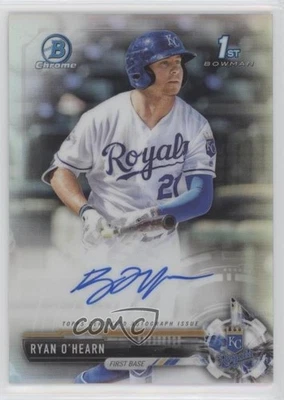 2017 Bowman Chrome Prospect Auto Refractor /499 Ryan O'Hearn #CPA-ROH Auto - Image 1 of 2