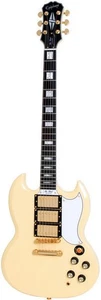 Epiphone Les Paul SG G-400 Custom 1962 Model, 3 Humbucker Pickups, white - Bild 1 von 21