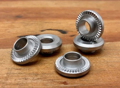 Nuevas arandelas de repuesto de buje trasero Phil Wood de acero inoxidable hechas en California Foto 1 de 2