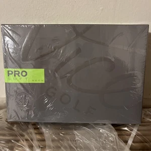 BRAND NEW! 1 Dozen Vice Pro Soft Neon Golf Balls + Tee Combo Pack - Picture 1 of 4