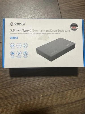 ORICO 3588US3 3.5 inch External Hard Drive Enclosure - Image 1 of 4