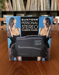 Reproductor de casete estéreo personal Suntone tipo Walkman cinta RR177 - NUEVO STOCK ANTIGUO - Imagen 1 de 6