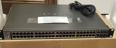 NETGEAR ProSafe M4100-50-POE 48-Port Gigabit Ethernet Switch - Image 1 of 4