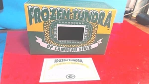 Green Bay Packers NFL Fútbol Lambeau Campo TUNDRA CONGELADA---"Caja y certificado de autenticidad" - Imagen 1 de 5