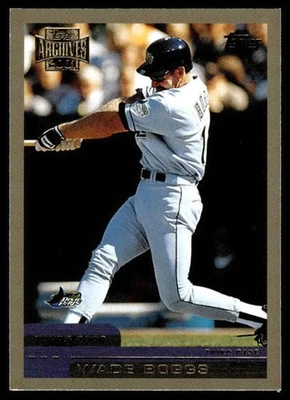 2001 Topps Archives #424 Wade Boggs NM-MT Devil Rays - Image 1 of 2