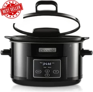 Crock-Pot 4.7L Digital Slow Cooker – Effortless Meals, Full of Flavour - Picture 1 of 12