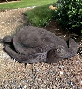22" Sea Turtle Indoor Outdoor Statue - Picture 1 of 7