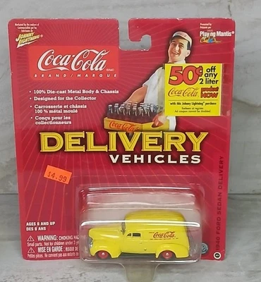 JOHNNY LIGHTNING: 1940 Ford Sedan Coca~Cola Delivery Vehicle #1 - Image 1 of 4