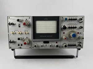 Siemens Halske Oscillar M07101 - grosses Zweikanaloszilloskop - Deutschland 1969 - Bild 1 von 12