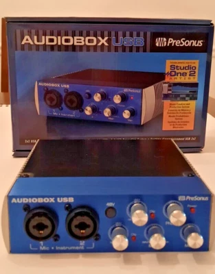 PreSonus AudioBox USB 2x2 Recording System MIDI Interface - Image 1 of 4