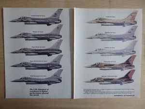 5/1984 PUB GENERAL DYNAMICS F-16 FIGHTING FALCON ORIGINAL AD - Picture 1 of 1