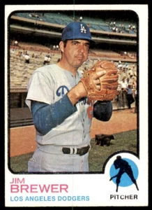 1973 TOPPS! JIM BREWER LOS ANGELES DODGERS #126 - Picture 1 of 2