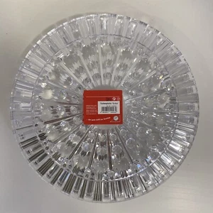 2 Stück Tortenplatte "Erika" glasklar, aus Kunststoff Ø 29 cm für Kuchen - Bild 1 von 5