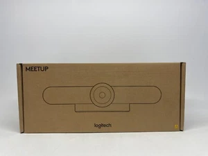 Logitech 960-001101 MeetUp Ultra HD 4K Video Audio Conferencing System W/ Remote - Picture 1 of 4
